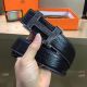 2018 New Hermes Silver and Black Leather Belt - Cool Retro Style (4)_th.jpg